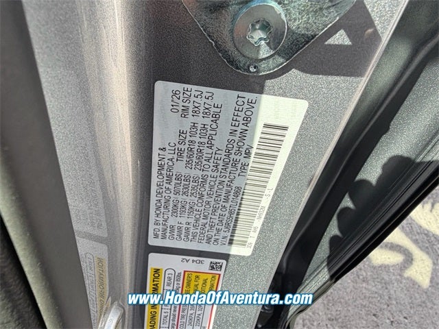 2026 Honda CR-V Hybrid Sport-L