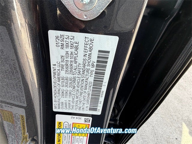 2026 Honda CR-V Hybrid Sport-L