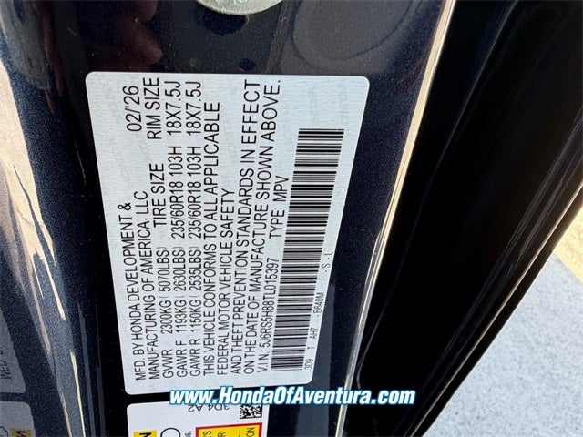 2026 Honda CR-V Hybrid Sport-L