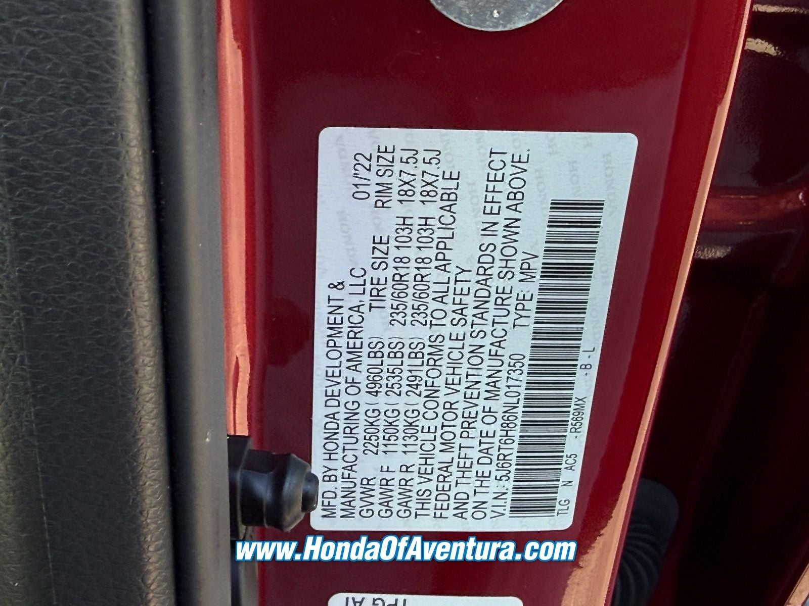 2022 Honda CR-V Hybrid EX-L
