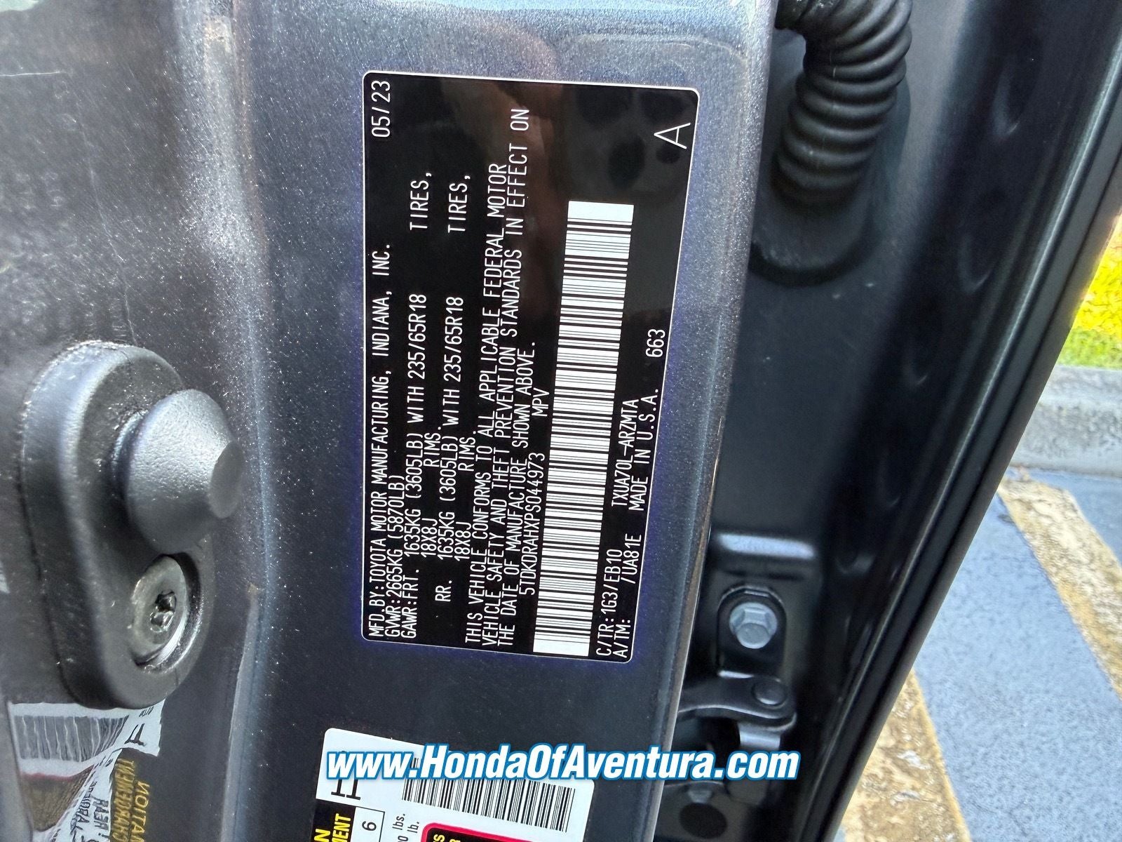 2023 Toyota Highlander XLE