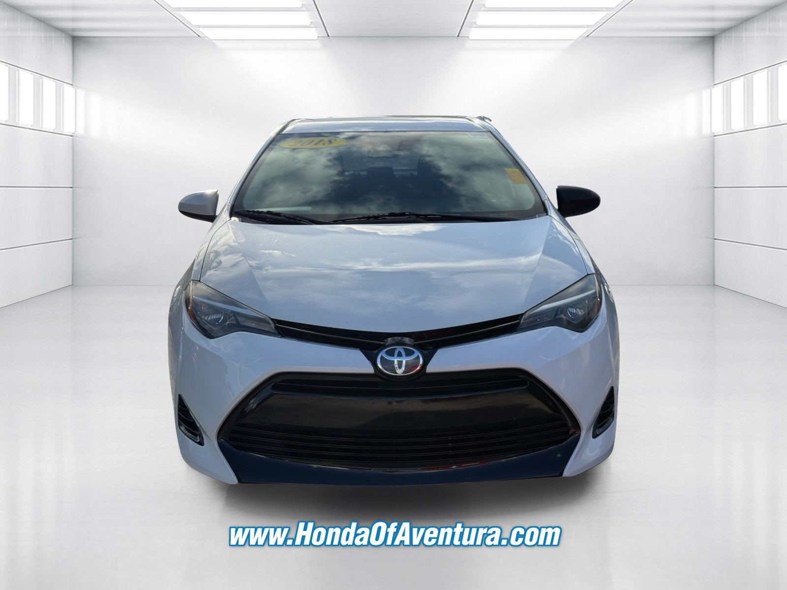 Used 2018 Toyota Corolla LE with VIN 5YFBURHEXJP780968 for sale in North Miami Beach, FL