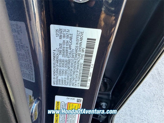 2026 Honda CR-V Hybrid Sport-L