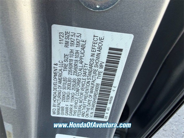 2024 Honda CR-V Hybrid Sport