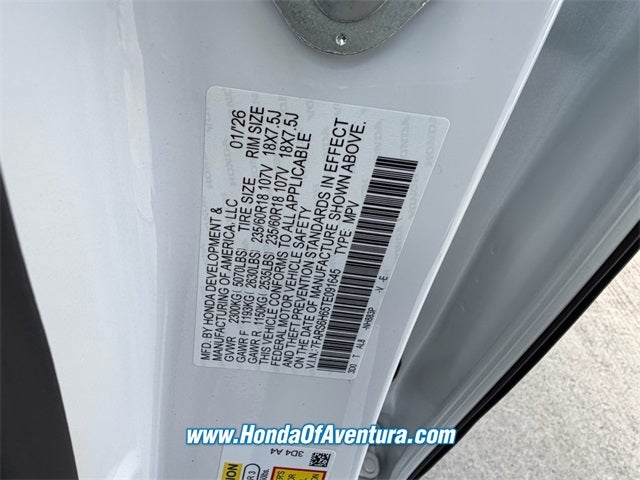 2026 Honda CR-V Hybrid TrailSport