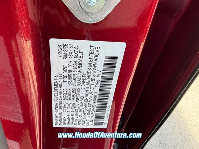 2026 Honda CR-V Hybrid Sport-L