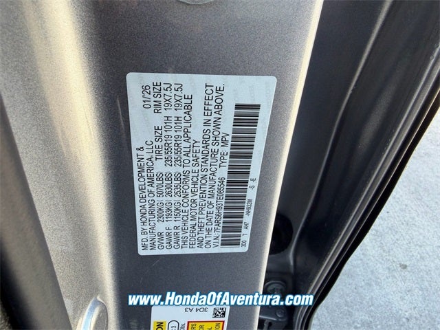 2026 Honda CR-V Hybrid Sport Touring