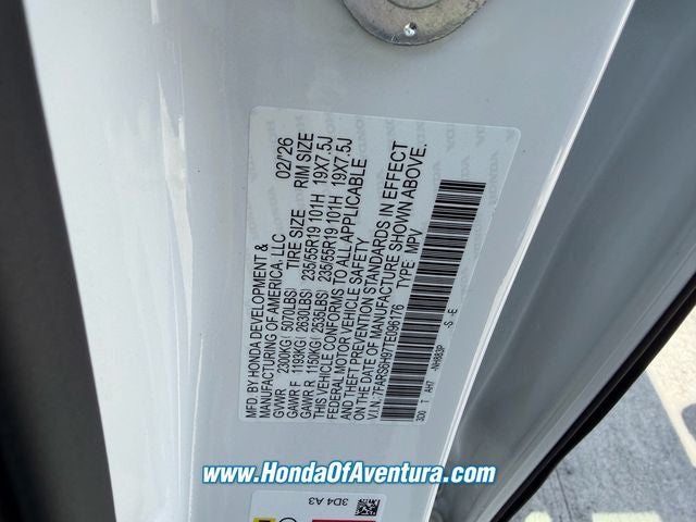 2026 Honda CR-V Hybrid Sport Touring