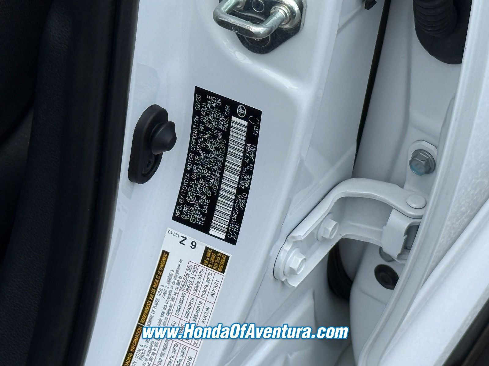 2023 Toyota Corolla Hybrid Base