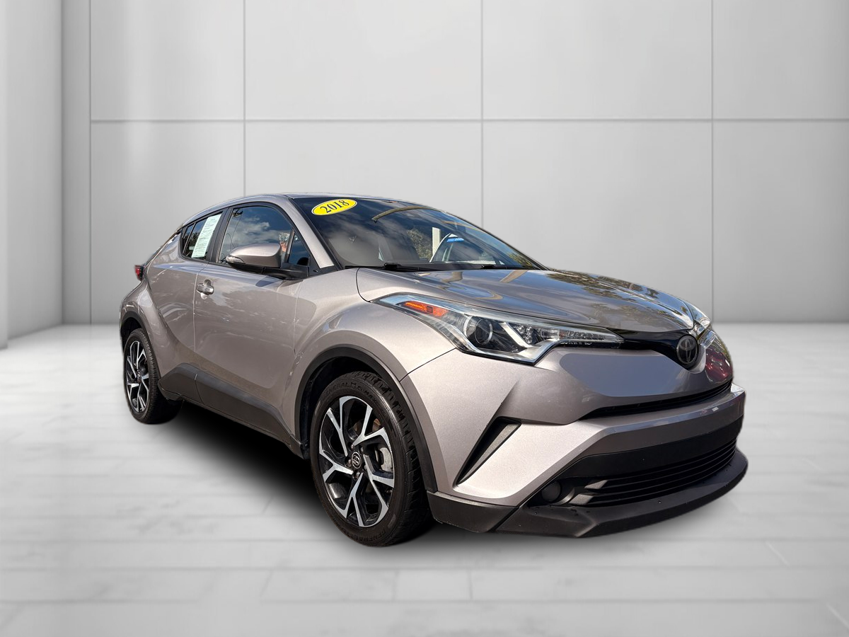 Used 2018 Toyota C-HR XLE Premium with VIN NMTKHMBX9JR030145 for sale in North Miami Beach, FL