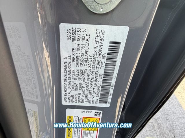 2026 Honda CR-V Hybrid Sport-L