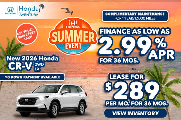 New 2026 Honda CR-V