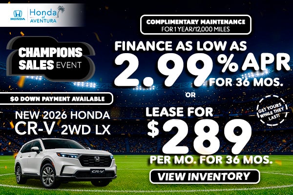 New 2026 Honda CR-V