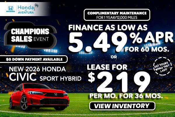 New 2026 Honda Civic