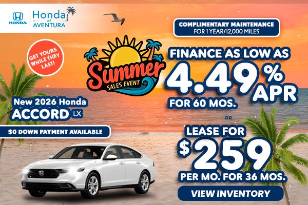 New 2026 Honda Accord