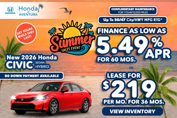New 2026 Honda Civic