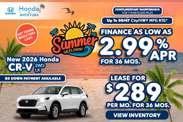 New 2026 Honda CR-V