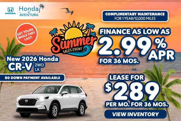 New 2026 Honda CR-V