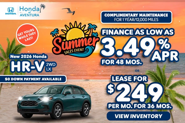 New 2026 Honda HR-V