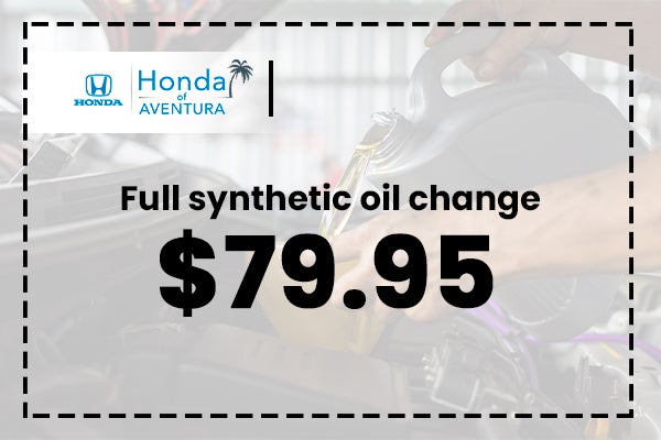 Full Synthetic Oil Change