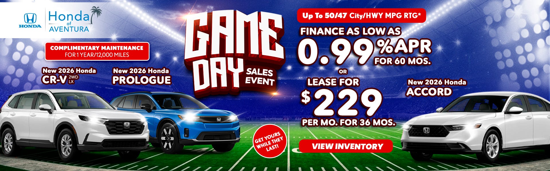 Honda of Aventura Happy labor day