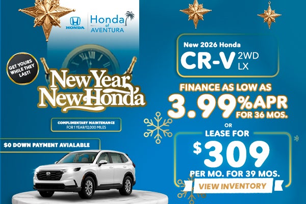 New 2026 Honda CR-V