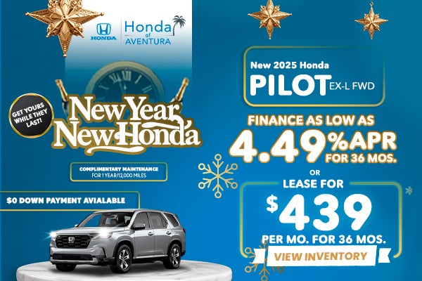 New 2025 Honda Pilot