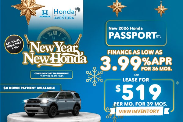 New 2026 Honda Passport