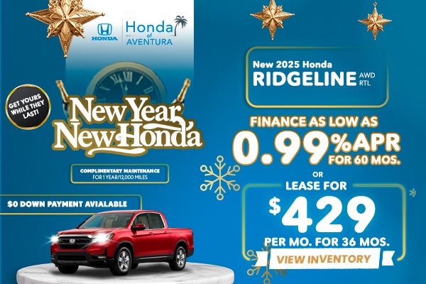 New 2025 Honda Ridgeline